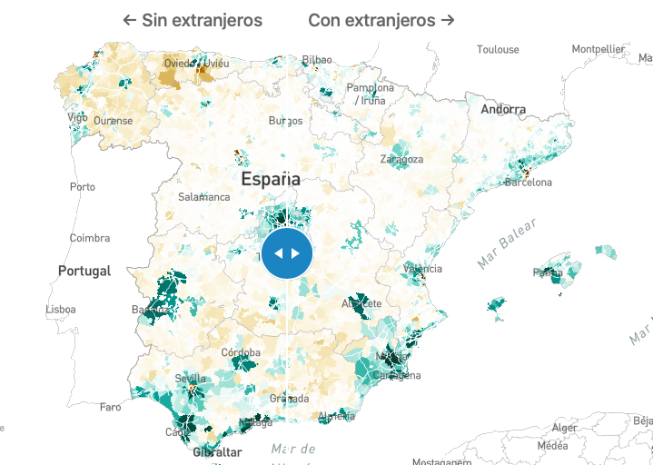 Así han revertido los extranjeros la caída de la población en 550 pueblos y ciudades